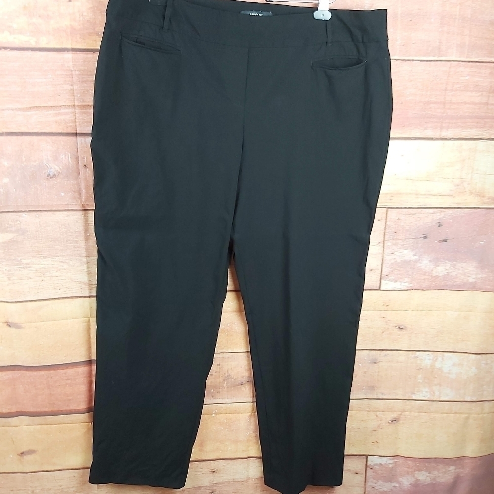 𝅺Penningtons Size 24 stretch savvy fit black pants
